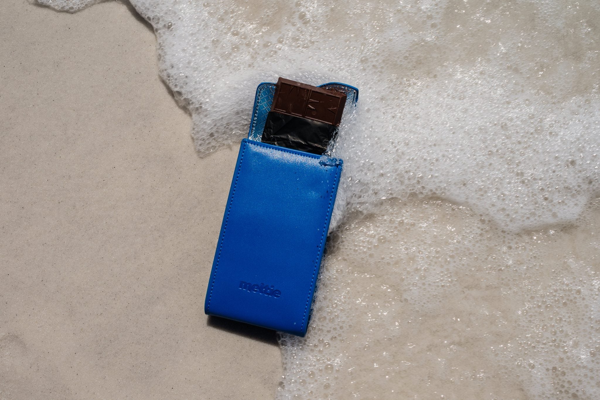 meltie pocket in the surf